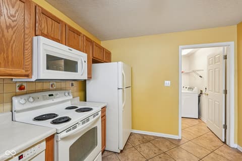 Kitchen at 7347 Chapel Villas Lane, Indianapolis, IN