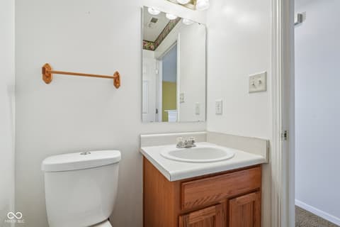 Bathroom at 7347 Chapel Villas Lane, Indianapolis, IN