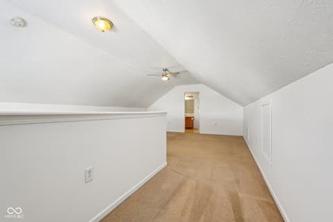 Bonus room at 7347 Chapel Villas Lane, Indianapolis, IN