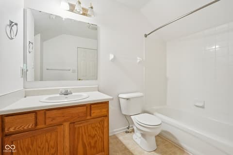 Bathroom at 7347 Chapel Villas Lane, Indianapolis, IN