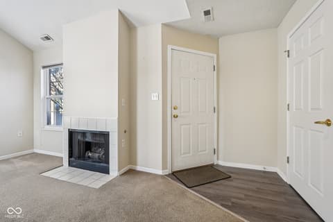 Foyer at 7347 Chapel Villas Lane, Indianapolis, IN