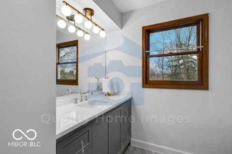 Bathroom at 1616 Secretariat Lane, Indianapolis, IN