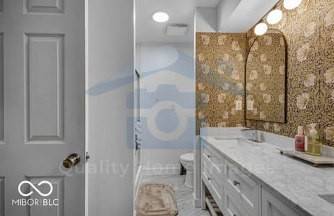 Bathroom at 1616 Secretariat Lane, Indianapolis, IN