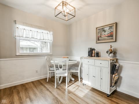 Dining room at 655 Birch Street, Westfield, IN