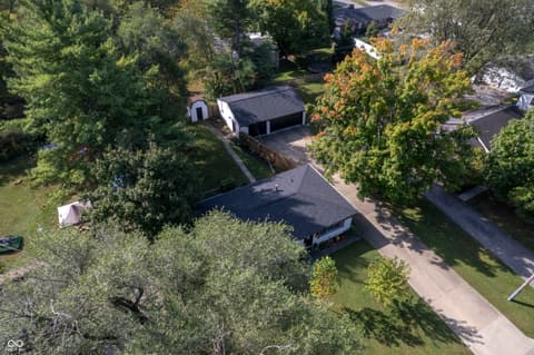 Aerial view at 655 Birch Street, Westfield, IN