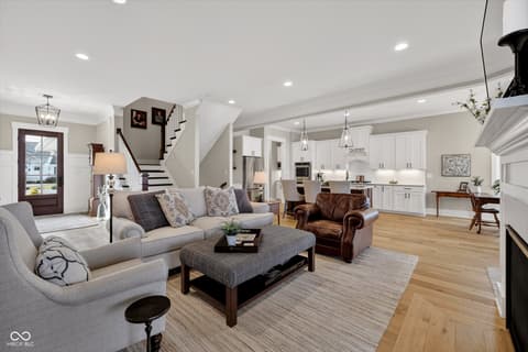 Living room at 17127 Andry Court, Westfield, IN