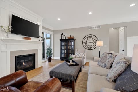 Living room at 17127 Andry Court, Westfield, IN