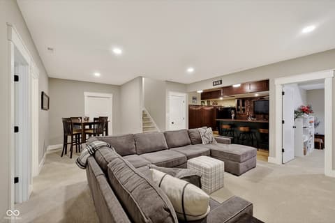 Living room at 17127 Andry Court, Westfield, IN