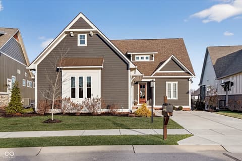 Front exterior at 17127 Andry Court, Westfield, IN
