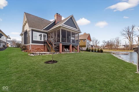 Backyard at 17127 Andry Court, Westfield, IN