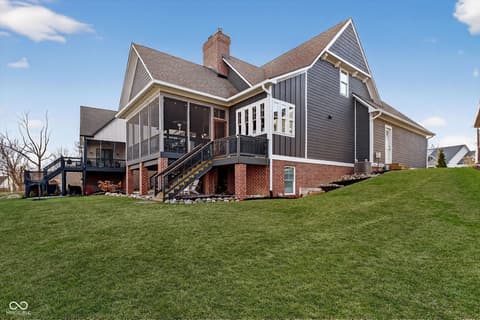 Backyard at 17127 Andry Court, Westfield, IN