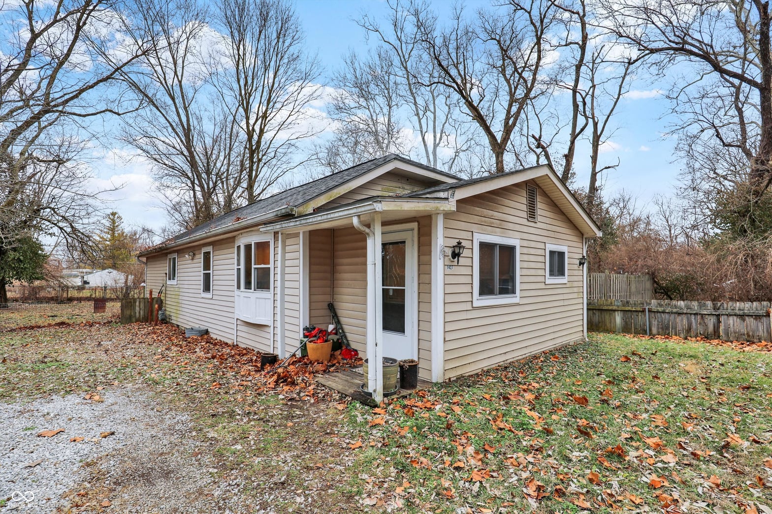 Side exterior at 1427 Ruth Drive, Indianapolis, IN
