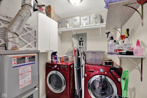 Laundry room at 1427 Ruth Drive, Indianapolis, IN