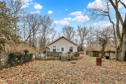Backyard at 1427 Ruth Drive, Indianapolis, IN