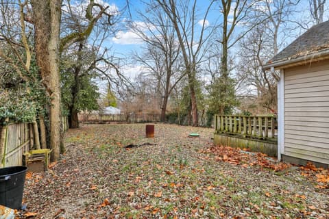 Yard at 1427 Ruth Drive, Indianapolis, IN