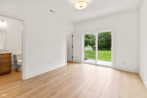 Primary bedroom at 15407 Mystic Rock Drive, Carmel, IN