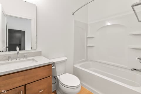 Primary bathroom at 15407 Mystic Rock Drive, Carmel, IN