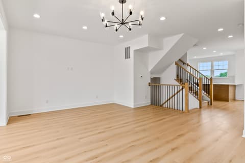 Family room at 15407 Mystic Rock Drive, Carmel, IN