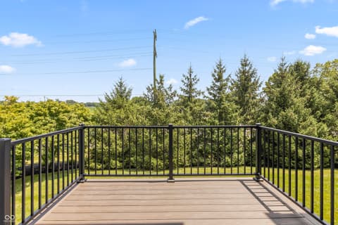 Outdoor living area at 15407 Mystic Rock Drive, Carmel, IN