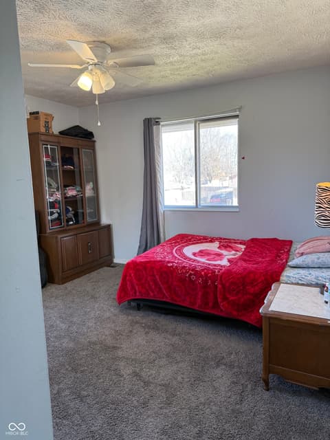 Bedroom at 7108 Hearthstone Way, Indianapolis, IN