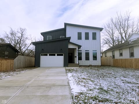 Front exterior at 711 N Fenton Avenue, Indianapolis, IN