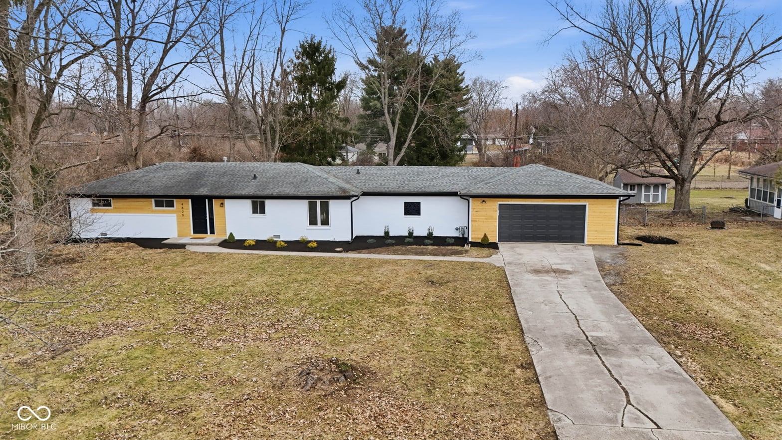 Front exterior at 4820 E 70th Street, Indianapolis, IN
