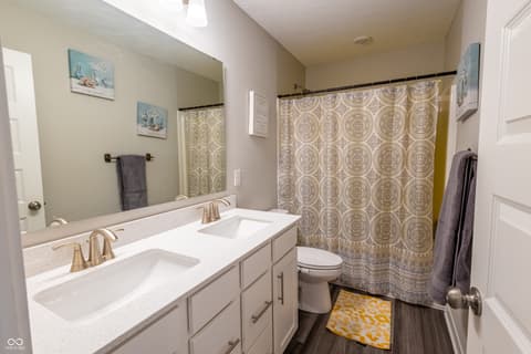Bathroom at 3614 Merchmont Road, Bargersville, IN