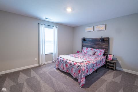 Bedroom at 3614 Merchmont Road, Bargersville, IN