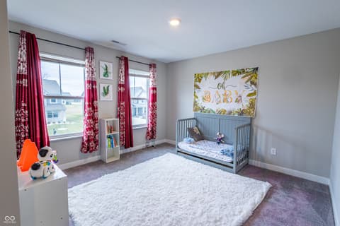 Bedroom at 3614 Merchmont Road, Bargersville, IN