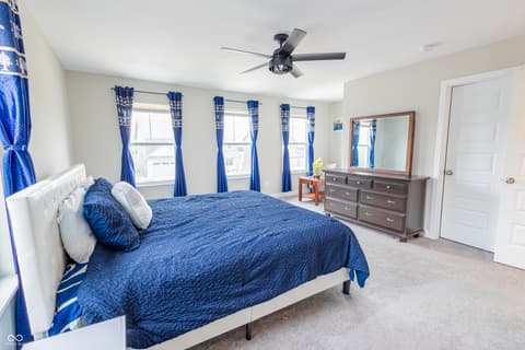 Bedroom at 3614 Merchmont Road, Bargersville, IN