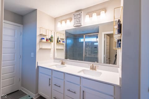 Bathroom at 3614 Merchmont Road, Bargersville, IN