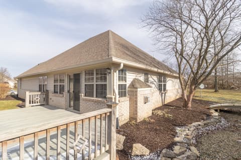 Side exterior at 1781 Stonewall Circle, Greenfield, IN