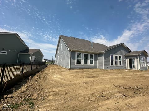 Backyard at 4913 Waterline Street, McCordsville, IN