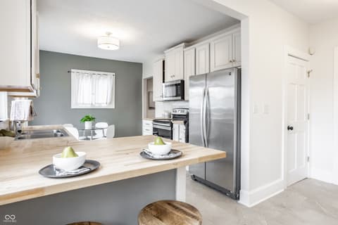 Kitchen at 3837 Central Avenue, Indianapolis, IN
