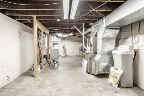 Basement at 3837 Central Avenue, Indianapolis, IN