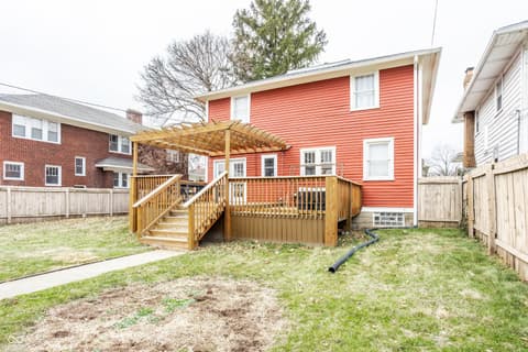 Backyard at 3837 Central Avenue, Indianapolis, IN