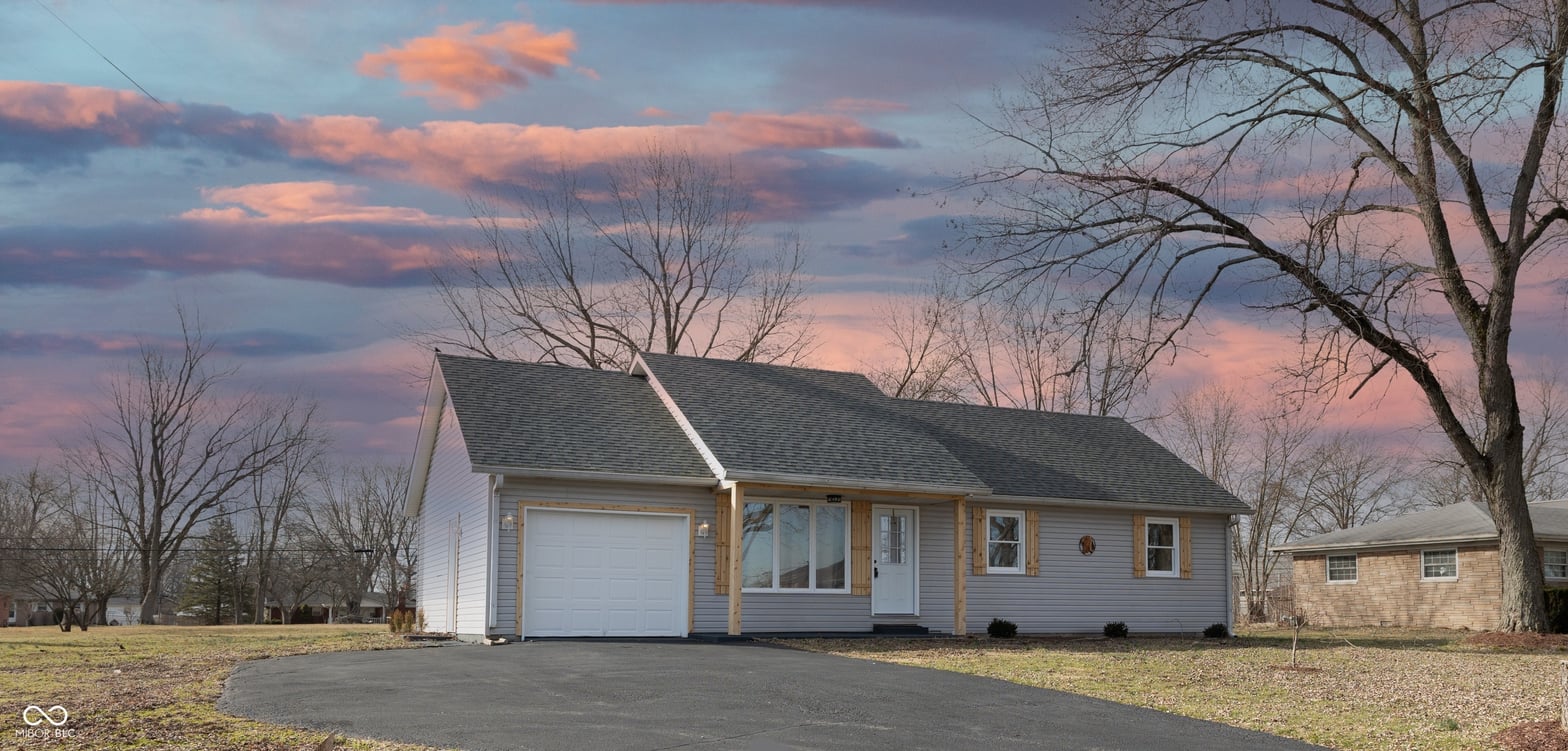 Front exterior at 7237 E Buddy Lane, Camby, IN