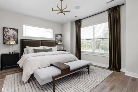 Primary bedroom at 11373 Nickel Row, Fishers, IN
