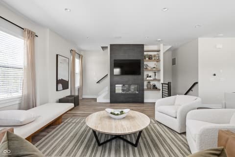 Living room at 11373 Nickel Row, Fishers, IN