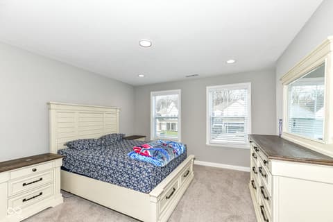 Bedroom at 10627 Oak Bend Boulevard, Indianapolis, IN