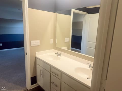 Bathroom at 830 Saddlebrook Farms Boulevard, Whiteland, IN