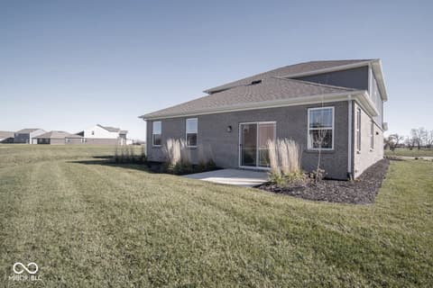 Backyard at 830 Saddlebrook Farms Boulevard, Whiteland, IN