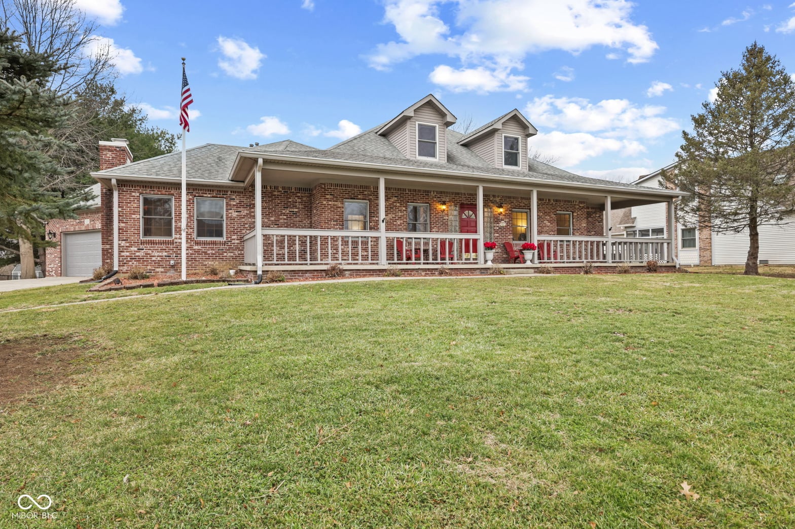 Front exterior at 520 Denny Drive, Mooresville, IN