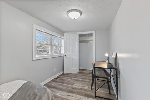 Bedroom at 721 N Linwood Avenue, Indianapolis, IN