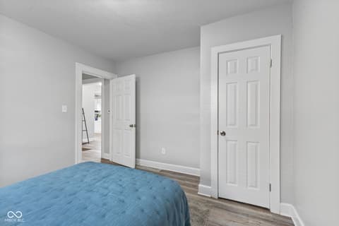 Bedroom at 721 N Linwood Avenue, Indianapolis, IN