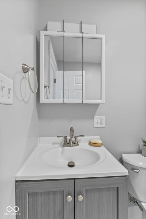 Bathroom at 721 N Linwood Avenue, Indianapolis, IN