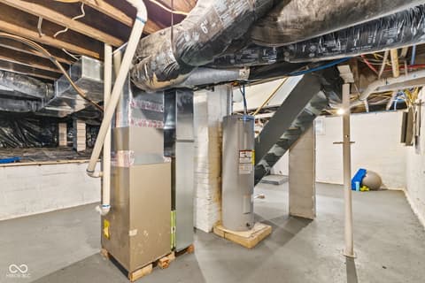 Basement at 721 N Linwood Avenue, Indianapolis, IN