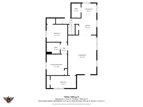 Floor Plan — 721 N Linwood Avenue, Indianapolis, IN