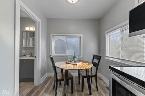 Dining room at 721 N Linwood Avenue, Indianapolis, IN