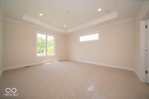 Primary bedroom at 10586 Jacks Way, Indianapolis, IN